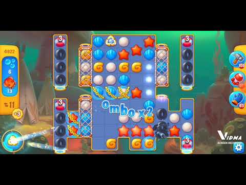 Fishdom. 4922 level no boosters and diamonds