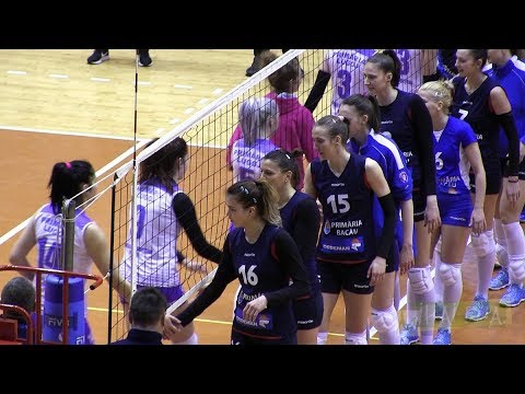 Volei (f): Știința Bacău – CSM Lugoj 3:0 (24, 17, 7)