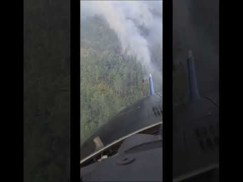 🟠 #BrevesTGW | Incendio en Lanquin Alta Verapaz a requerido de 3200 galones para sofocarlo.