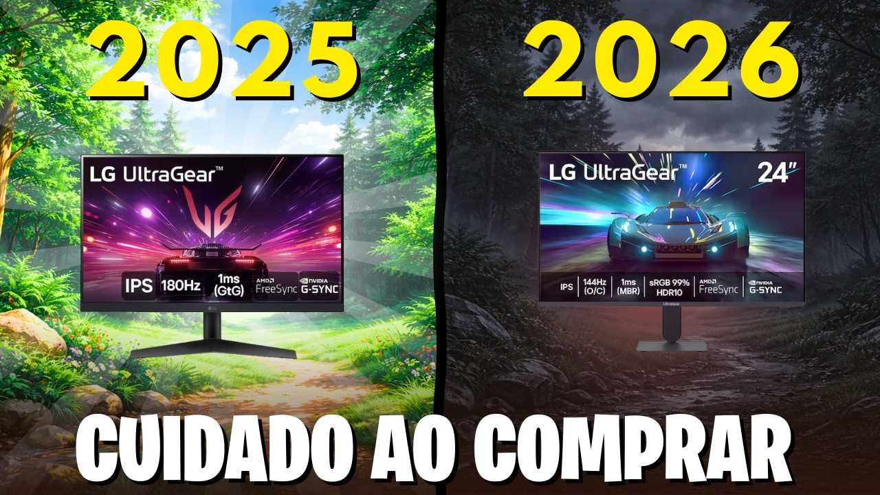 Miniatura da avaliação em vídeo de Monitor LG UltraGear 27 Polegadas