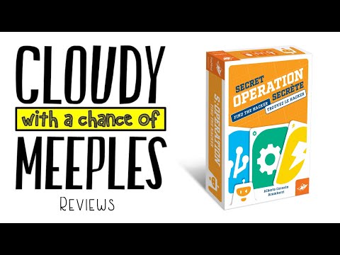 Secret Operation Review - Cloudy with a Chance of Meeples