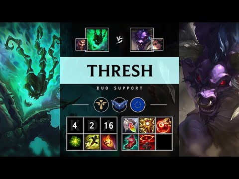 Thresh Support vs Alistar - EUW Diamond Patch 25.20