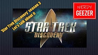 'Star Trek Discovery' Season 3. Let's talk about it Ep.1 SPOILERS
