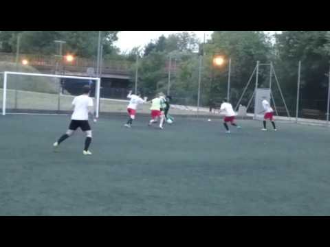 Mateusz Białk (Amator Gościcino) gol w finale PWLPN -wiosna 2016