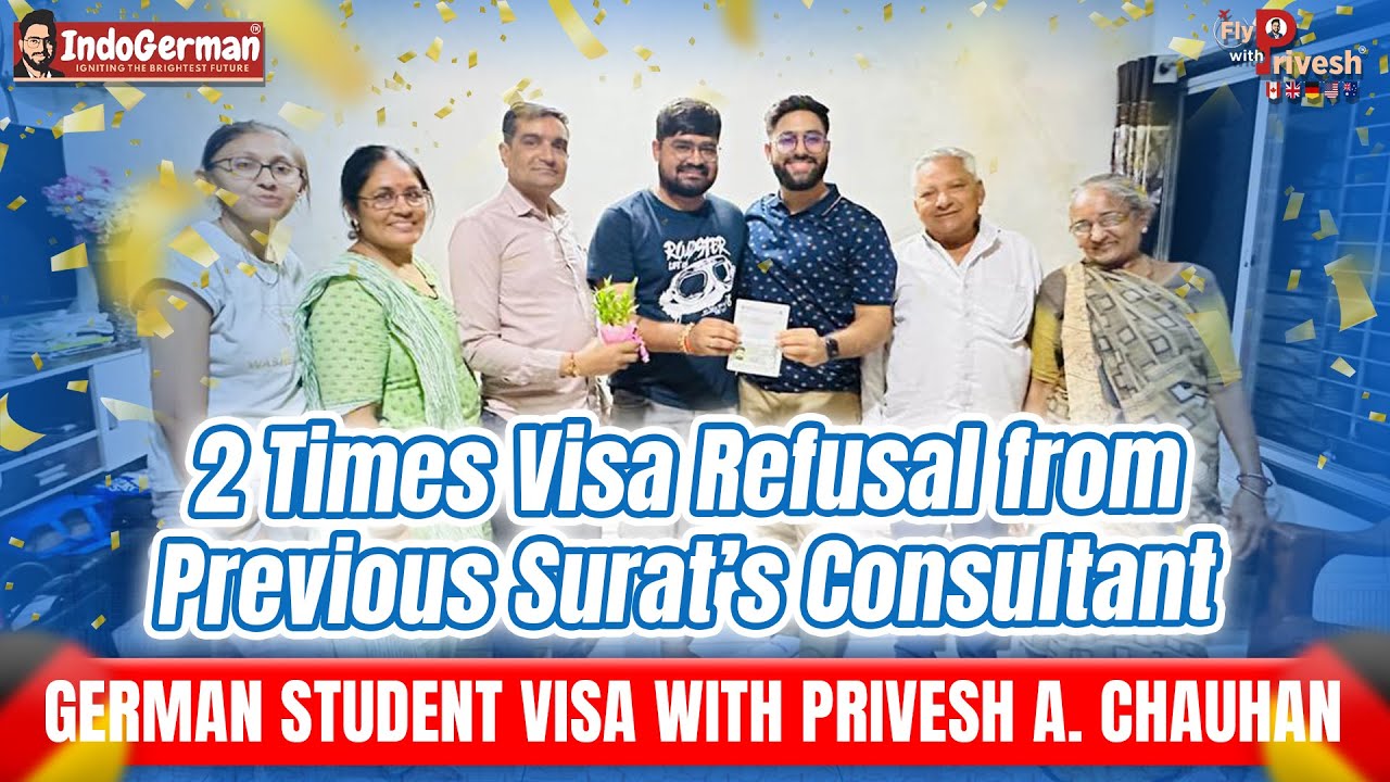 From 2 Times Visa Refusal to One Go Approval:The Secret To Getting German Student Visa Approval 2023