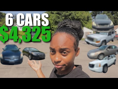 I BOUGHT 6 CARS FOR $4,325!