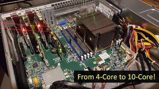 Home Server Rebuild, 10-Core Xeon E5 CPU, 64GB DDR4 Memory, 10GbE Networking