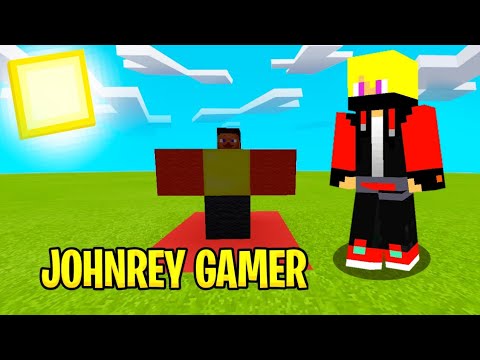 Summon JOHNREY GAMER in Minecraft PE! Crazy Endercraft Trick!