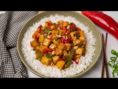 Vegan Kung Pao Tofu