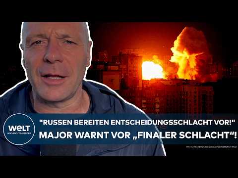 PUTINS KRIEG: "Größter Angriff auf Kiew seit Kriegsbeginn!" Russen-Bomben! Luftalarm in der Ukraine!