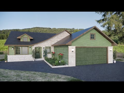 Cozy Cottage House Design | Timeless Country Charm Meets Modern Comfort