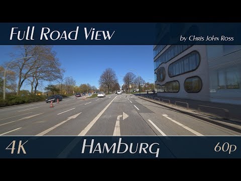 Hamburg, Germany: St. Georg, Hohenfelde - An der Alster, Sechlingspforte, Graumannsweg - 4K Ultra HD