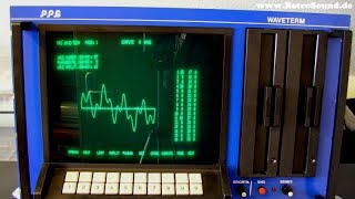 Video thumbnail for PPG Waveterm A + Wave 2.2 "Sampling & Resynthese" by RetroSound