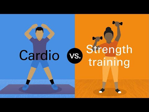 Cardio vs. strength training: What you need to know
