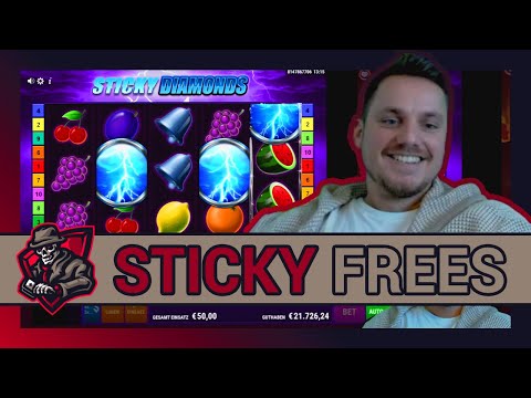 STICKY DIAMONDS 💎 | 50€ wir gehen rein! 😍 | Freegames High Stakes 🎰 | Casino Highlights