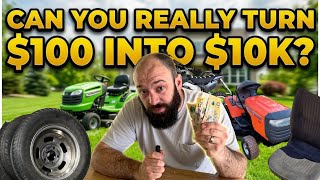 Trying To Turn $100 Into $10k Around My 9-to-5 - (marketplace flip cha