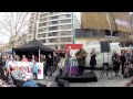 Michael Ross singing EQUAL LOVE live in Melbourne