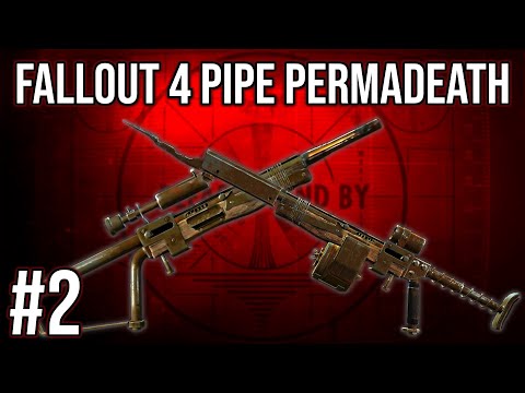 BOOM! | Fallout 4 Pipe Permadeath (Survival Mode, Permadeath, Pipe Guns Only) | Episode 2