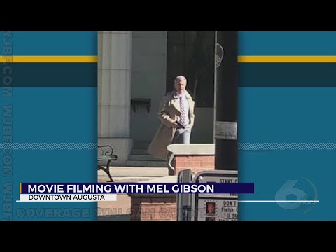 Mel Gibson film shooting in downtown Augusta