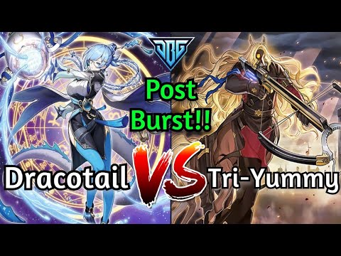 Dracotail Vs Tri-Brigade Yummy Post Burst Protocol $1,500 IronMan Tourney Yu-Gi-Oh!