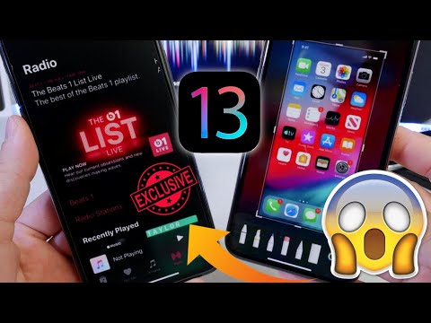 iOS 13 OFFICIAL FIRST LOOK New Apps & More - iOS 13 LEAKED