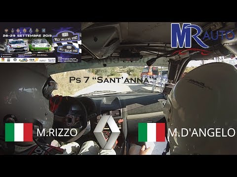 12° Rally Valle del Sosio 2019 Rizzo-D'angelo Clio RS N3 PS 7