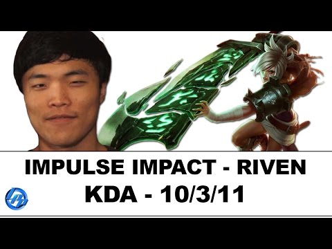 Tip Impact(Riven) vs Quas(Renekton) - NA SoloQ