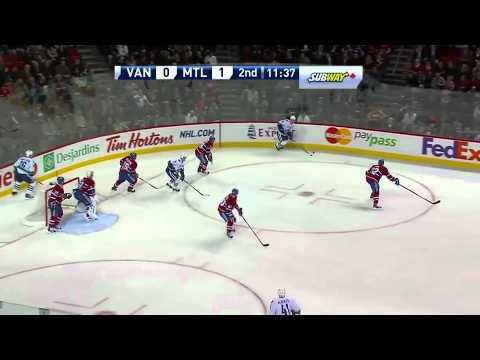 Vancouver Canucks @ Montreal Canadiens Highlights 11/9/10