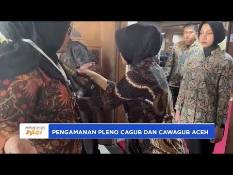 DIRSAMAPTA POLDA ACEH BERI ARAHAN PERSONEL PAM PLENO CAGUB DAN CAWAGUB ACEH