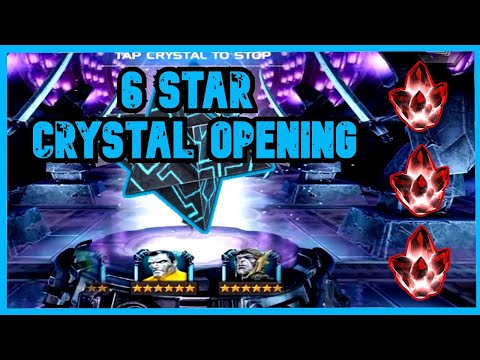 6 star crystal opening and 3x 5 star basic/really need a cosmic rngesus/ marvel contest of champions