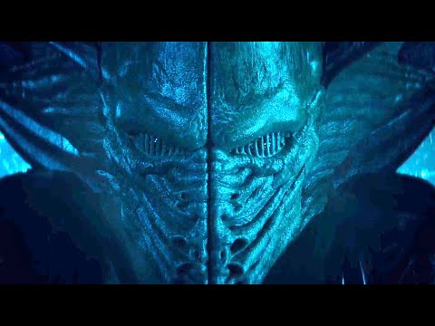 Alien Harvester Queen Suit Up Scene (Independence Day: Resurgence)