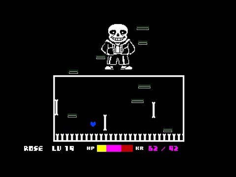 All of Sans' unused attacks restored (Undertale)