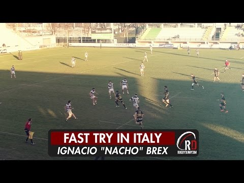 Rugby Viadana score one of the quickest ever tries from a restart!