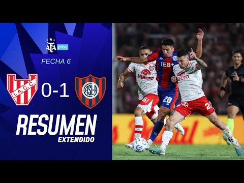 Instituto 0 vs 1 San Lorenzo  | #TorneoApertura2025 | Resumen Extendido  | Fecha 6