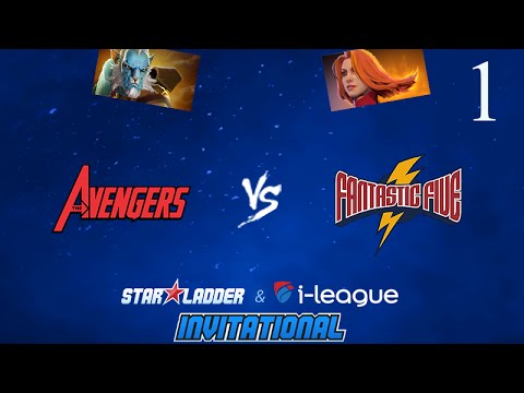 Avengers vs Fantastic Five - Game 1 - SL Invitational EU Qual - GoDz & Scant