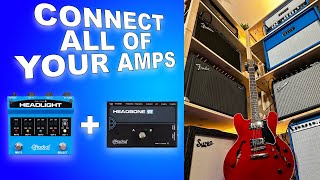 Video thumbnail for Connect all your amps at the Same Time - Radial Headlight & Headbone VT by Landon Bailey