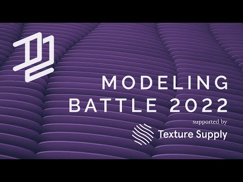 D2 Vienna 2022 - Modeling Battle supported by Texture Supply