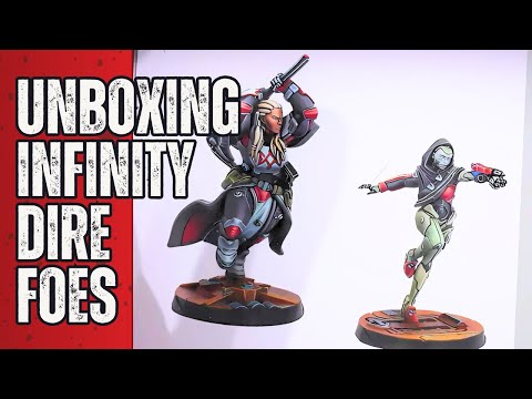 Unboxing Corvus Belli Infinity: Dire Foes Pack!