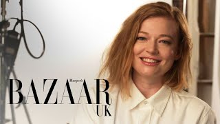 Succession's Sarah Snook reveals what she really thinks of her character Shiv Roy | Bazaar UK video