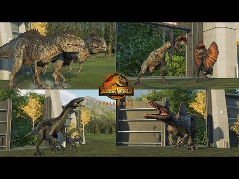 ALL 31 DINOSAURS IN THE JURASSIC PARK SERIES - JURASSIC WORLD EVOLUTION 2