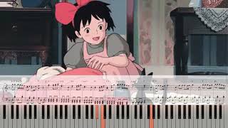 [Piano] 일 시작 ( 仕事はじめ) - 마녀 배달부 키키 ost