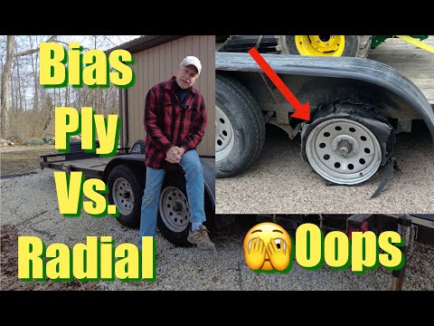 Trailering Mishap:  Bias Ply Or Radials? A Tale Of Two Tires