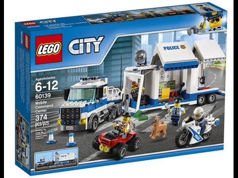 LEGO City 60139 Mobile Command Center - instruction timelapse