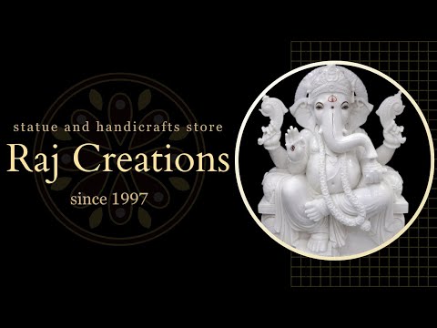 Marble Ganesha Statue | Raj Creations Jaipur, India