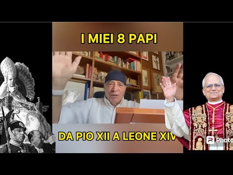 ENRICO MONTESANO - I MIEI 8 PAPI! - DA PIO XII A LEONE XIV