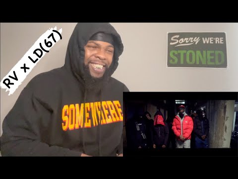 AMERICAN REACTS🔥 RV Ft. LD (67) - Kane & Undertaker [Music Video] | GRM Daily