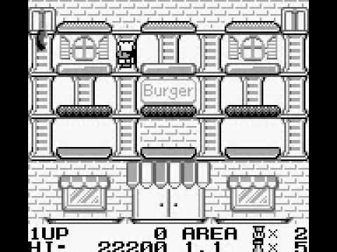 BurgerTime Deluxe Game Boy
