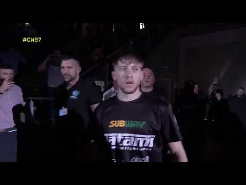 Jack Shore's walkout at the sold-out CW97 in Cardiff