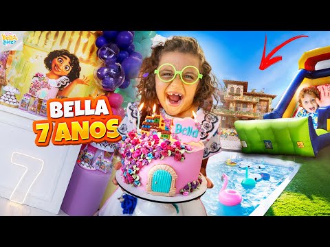 Bella's 7th Birthday Party at the New House - Bella and Lucca Family Show