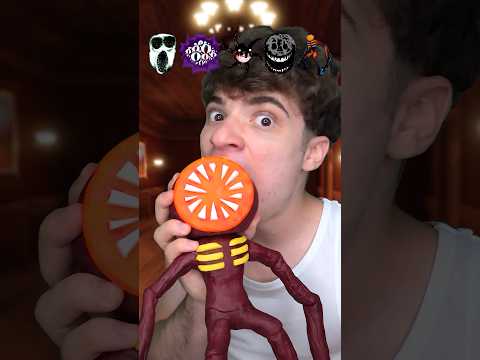 Eating Roblox Doors IRL..🚪😋 (Roblox Doors Scary Ambush, Screech The figure ASMR)